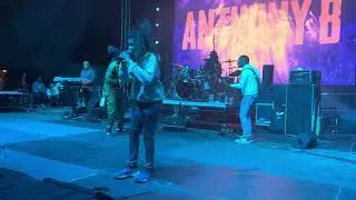 Kailash with Anthony B at Reggae on the River