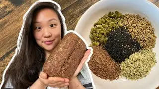 Superfood Sourdough Bread Recipe With 100% Sprouted Whole Grain Flour | 5 Min Prep | No Stand Mixer