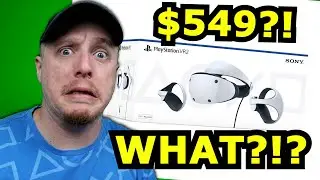 PlayStation VR 2 Price revealed and It's $550?! More Expensive than PS5!