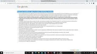 GOOGLE ADS TERMS AND POLICY EXPLAIN|TCT|.