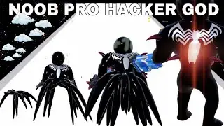 NOOB VS PRO VS HACKER VS GOD in VenomEvolution