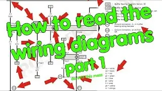 How to read Wiring Diagrams,  part 1 of 2