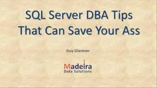 2016 11 09 13 59 SQL Server DBA Tips That Can Save Your A$$  – sponsored by Hewlett Packard  Enterpr