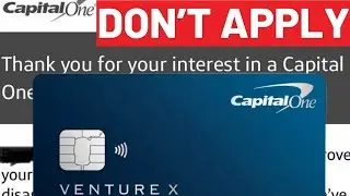 DENIED Capital One Venture X Again, I’m DONE