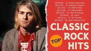 Top 100 Classic Rock Songs Of All Time 🎼 Best Classic Rock Songs 70s 80s 90s ⚡ Summer 2024 Playlist