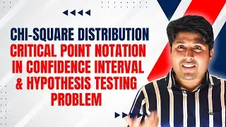 Chi-square distribution Critical point  notation in Confidence interval & Hypothesis Testing problem