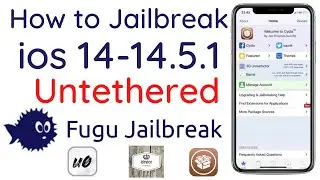 New ios 14.4 - 14.5.1 Fugu 14 untethered jailbreak  tutorial A12 - A14 iphones