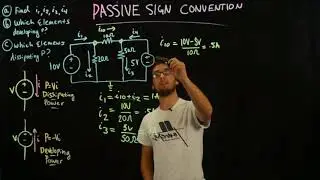 Circuits I - Passive Sign Convention - Example