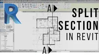 Split Segment Section in Revit | Dynamic Section Views | Revit Tutorial