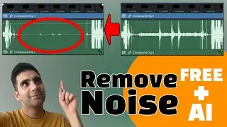 An absolutely FREE tool to Remove Audio Background Noise with AI - (No clickbait!)