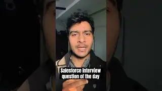 Salesforce interview question of the day || Genpact || salesforce interview preparation