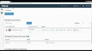 How to suspend incoming  or outgoing mail of account in cPanel - Course +HD + Latest - P46