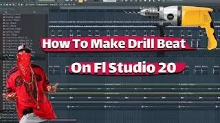 How To Make Drill Beat On Fl Studio 20 /Fire Melodies