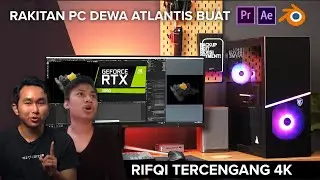 Rakitan PC Dewa RTX 3090 Core i9 - Rendering Bener-Bener Kenceng!!! ft. Rifqi Art Studio