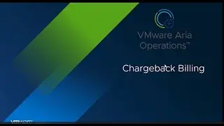 Chargeback Billing in VMware Aria Operations