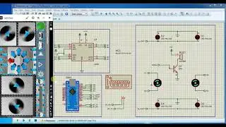 Android Controlled Car using arduino Proteus simulation