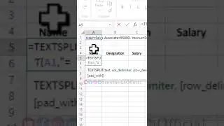 How To Use TEXTSPLIT Function in Excel | Data Extraction 