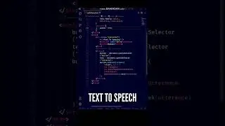 😍😍 Build Text To Speech Project using JavaScript ES6 