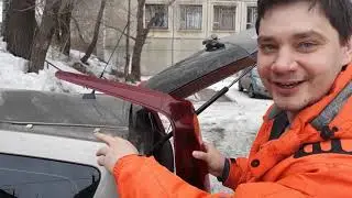 Как снять задний фонарь на Ниссан Ноут Nissan Note