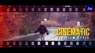 Create Cinematic Old FIlm Style Animation After Effects | After Effects Tutorial