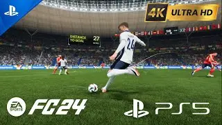 UEFA Euro - Spain vs England | 2 - 1 | Realistic Game Play | PS5 | DI-Gaming World [4K60]