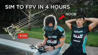 Learn To Fly FPV DRONES In 4 HOURS! (From Scratch)