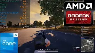 AMD R7 250 2GB PUBG