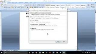 Microsoft Word 2007 prepare and publish Option In Hindi and Urdu part 1