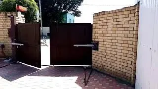 Автоматизация распашных ворот nice wingo5bdkce (umdom123.ru)