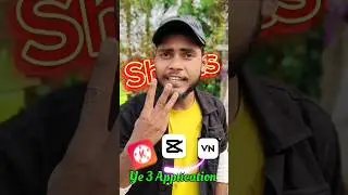 TOP 3 Mobile Video Edition Apps ! Android App #shorts