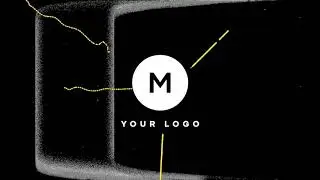 Scribble Grunge Distortion Logo | Adobe After Effects template Free download project