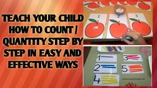 Math number quality activity toddler, preschool,kindergarten | Teach your child how to count object