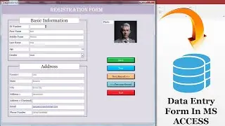 How to Create a Data Entry Form Using MS ACCESS