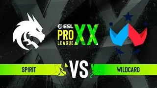 Spirit vs. Wildcard - ESL Pro League Season 20 - Group B