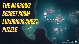 The Narrows Secret Room Luxurious Chest Puzzle | Genshin Impact