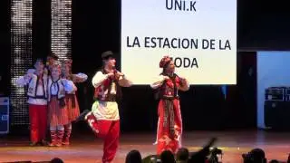 Luisina de Paula Barchuk Reina Col. Ucraniana 2015 - Coreografía traje típico - Ballet Barvinok