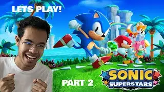 LET'S PLAY SONIC SUPERSTARS (PART 2) | Eresse Livestream Replay