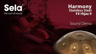 Sela SE 203 Harmony Handpan F# Hijaz Stainless Steel