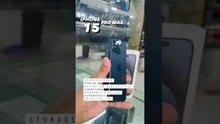 IPHONE 15 PRO MAX NON PTA HK PHYSICAL DUAL SIM WITH 4 Months Sim Time ORDER NOW VISIT OUR INSTAGRAM