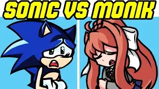 Friday Night Funkin' VS Double Sonic and Monik - Phantasm (Chaos Nightmare) (FNF Mod)