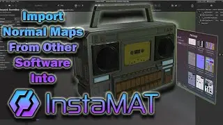 Import Texture Maps into InstaMAT studio from other software