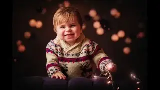 Mastering Portrait Photography: Christmas Lights Portrait