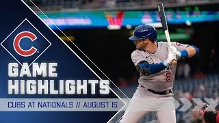 Cubs vs. Nationals Game Highlights | 8/15/22