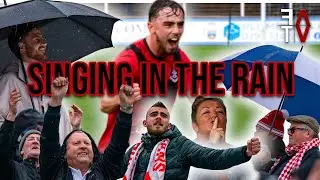 Lewis McGregor has Airdrie Fans SINGING IN THE RAIN 🕺🏻☔️ | Morton 0-1 Airdrie | Awaydays x AFTV ♦️