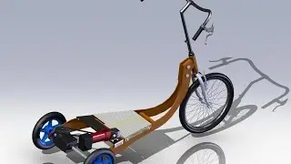 Самокат электрический из болгарки своими руками.Electric scooter.