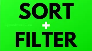 Using the SORT and FILTER function in the same formula in Google Sheets