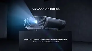 ViewSonic X100-4K | 4K UHD Home Cinema LED Projector