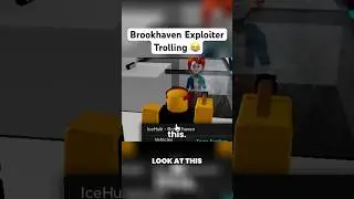 Roblox Brookhaven Admin Trolling! #roblox #robloxexploiting #robloxexecutor #brookhaven #robloxshort