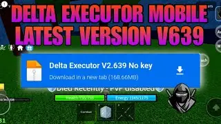 Roblox Delta Executor New Update - DELTA V639 | DELTA ATUALIZADO MEDIAFIRE & SCRIPT BLOX FRUIT