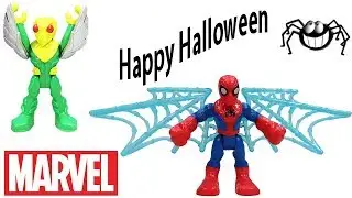 Marvel Super Hero Adventures Spider-Man Web-Quarters Funny Halloween Adventure!